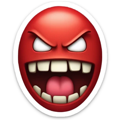 give me the scariest emoji you can generate sticker