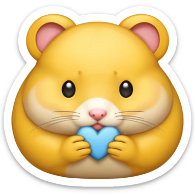 I want a mad emojj that’s also sad saying I want a hamster no it has to be a yellow normal emoji with a text saying I want a hamster sticker