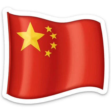 Wavy soviet union flag emoji sticker