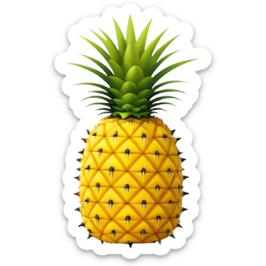 Upside down pineapple  sticker