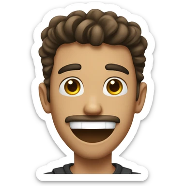 boyfriend being ridiculous sticker