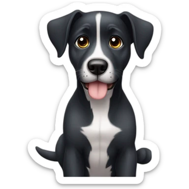 cachorro com lagrimas nos olhos sticker