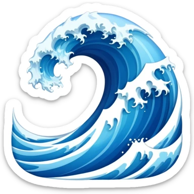 Tsunami sticker