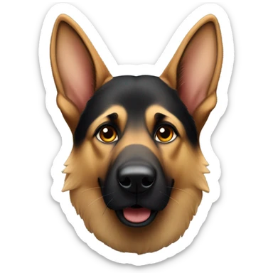 German shepherd  sticker