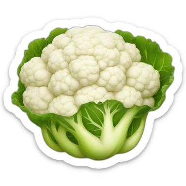 CAULIFLOWER WITH SAUCES sticker
