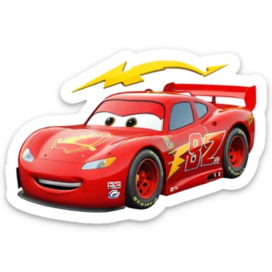 Lightning McQueen sticker