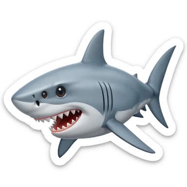 Köpek balığı sticker