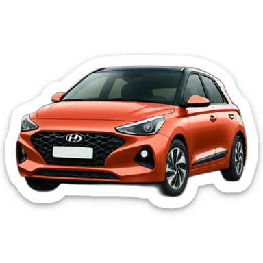 Voiture modèle i20 hyundai sticker