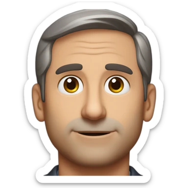steve carell sticker