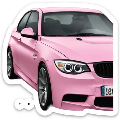 Hello kitty bmw sticker