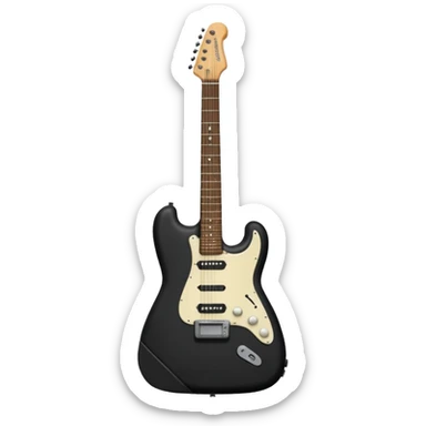 electro gitar case sticker