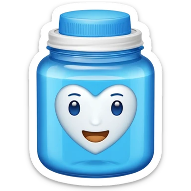 create an Apple style emoji of Vicks Vaporub sticker