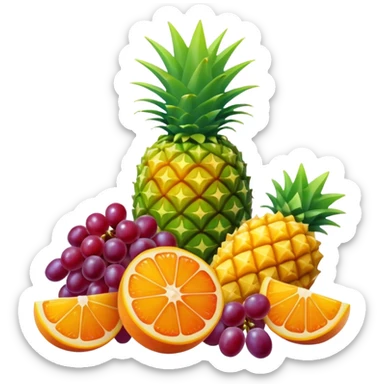 Candy-Coated Fruits sticker