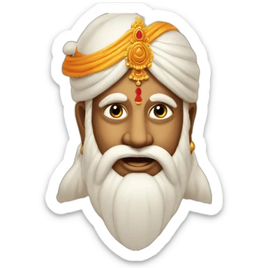 Shree ram Tilak  sticker