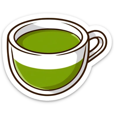 Matcha sticker