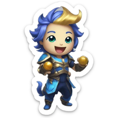Fizz from League of Legends sticker