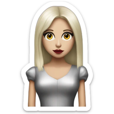 Lady Gaga in American horror story sticker