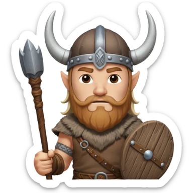 Viking priest sticker