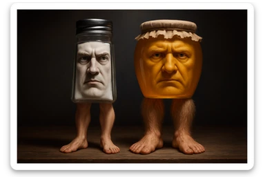 crea una fotografia ratio 16.9 identica a esta no debes cambiar nada solo darmela en estilo Foto hiper realista,no debes agrgar elementos ni letras todo debe permanecer igual y con la isma paleta de colores y expresiones.puede arreglar unpoco parta qsean mas vivos los colores sticker