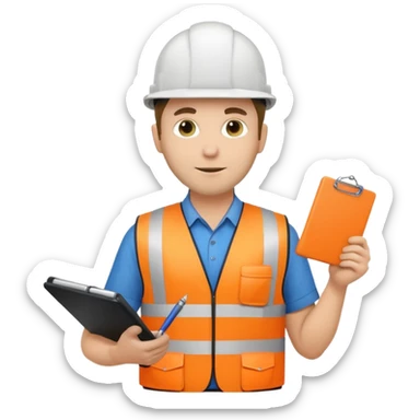 AIRPORT ENGINEER - NO HELMET sticker