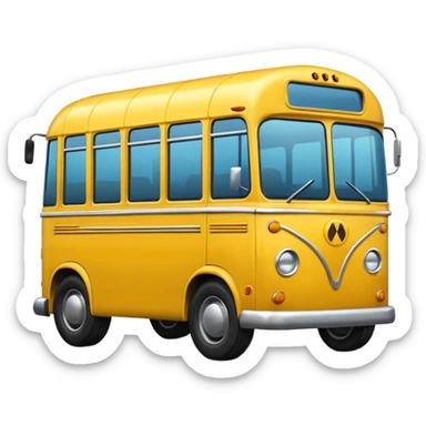 create a bus sticker