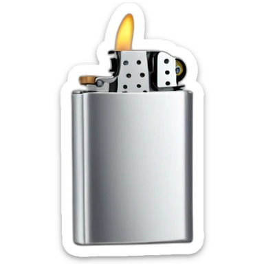 Briquet qui crache de la lavande  sticker