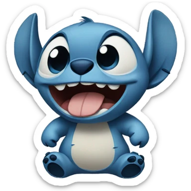 Stitch sticker