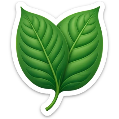 Betel leaf sticker