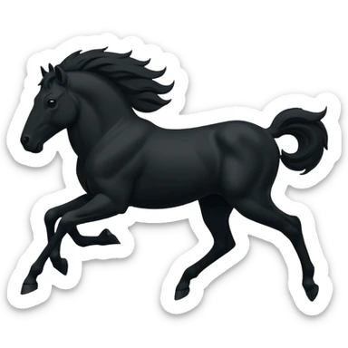 centaur silhouettes sticker