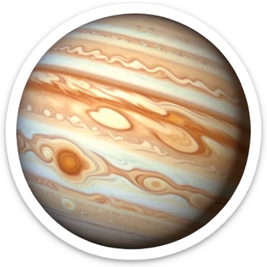 Planet Jupiter sticker