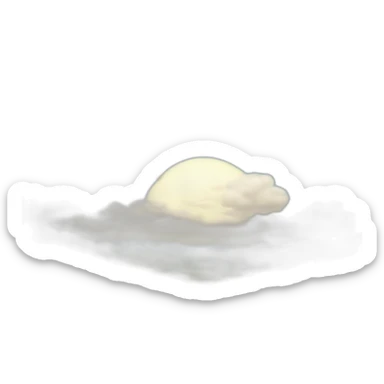 A beautiful sunny sky over Lebanon sticker