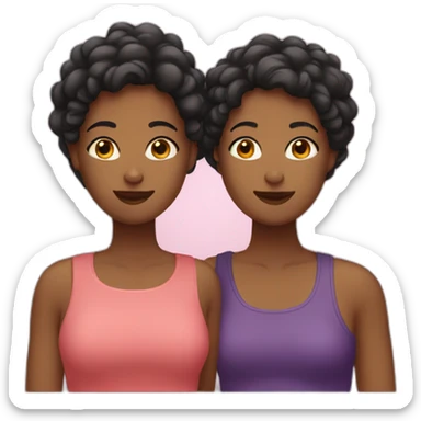 Lesbian Couple sticker
