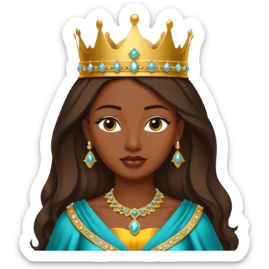 Queen of Sheba sticker