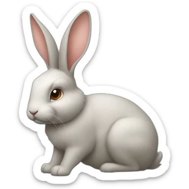 Conejo sticker