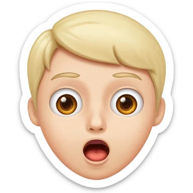 Surprised af  sticker