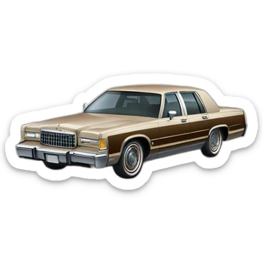 Mercury Grand Marquis  sticker