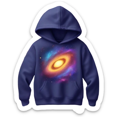 Cosmos hoodie sticker