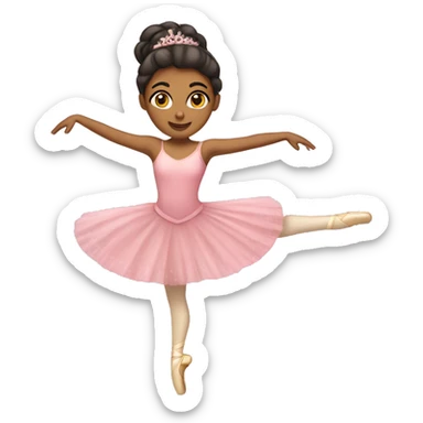 Latina ballerina sticker