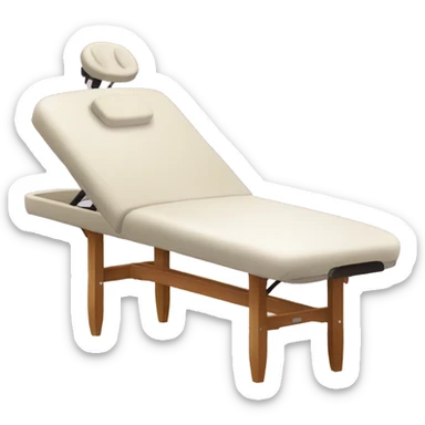 massage table sticker