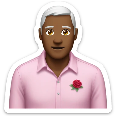 Diente con lazo rosado  sticker