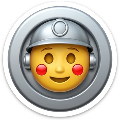 emergency repair emoji kind of 3D style sticker