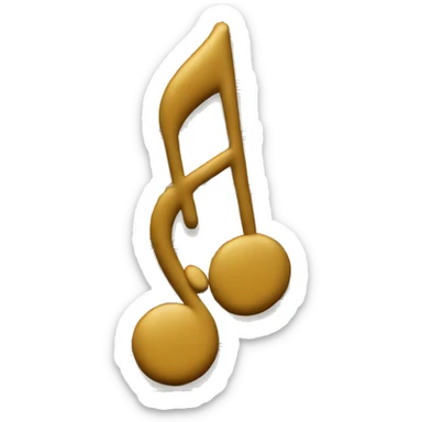 Music notes  sticker