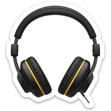 Audífonos  sticker