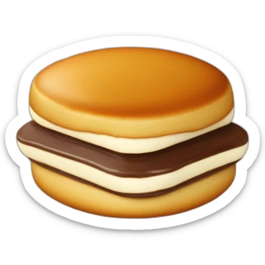 Alfajor argentino de dulce de leche sticker