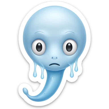 Depressed Sperm sticker