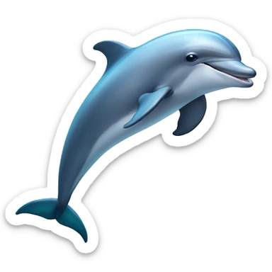 dolphin sticker