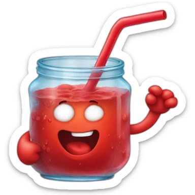 kool aid man oh yeah sticker