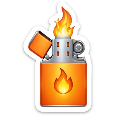 lighter sticker