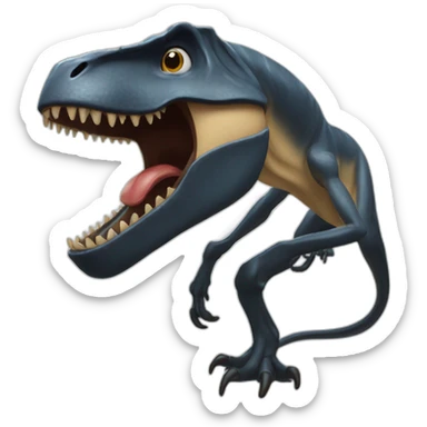 mild panic intensifies trex sticker