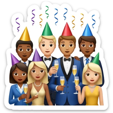 happy new year 2026 sticker